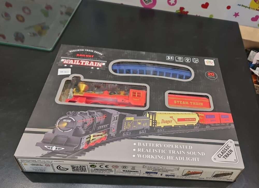 Rail WayTrain With Sounds And Lights - Image 4