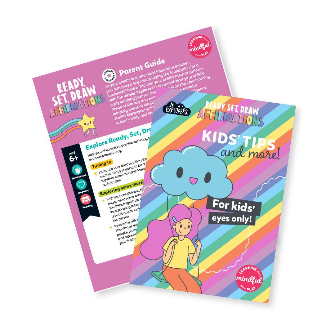 Hinkler - Junior Explorers - Ready, Set, Draw Affirmations - Image 4