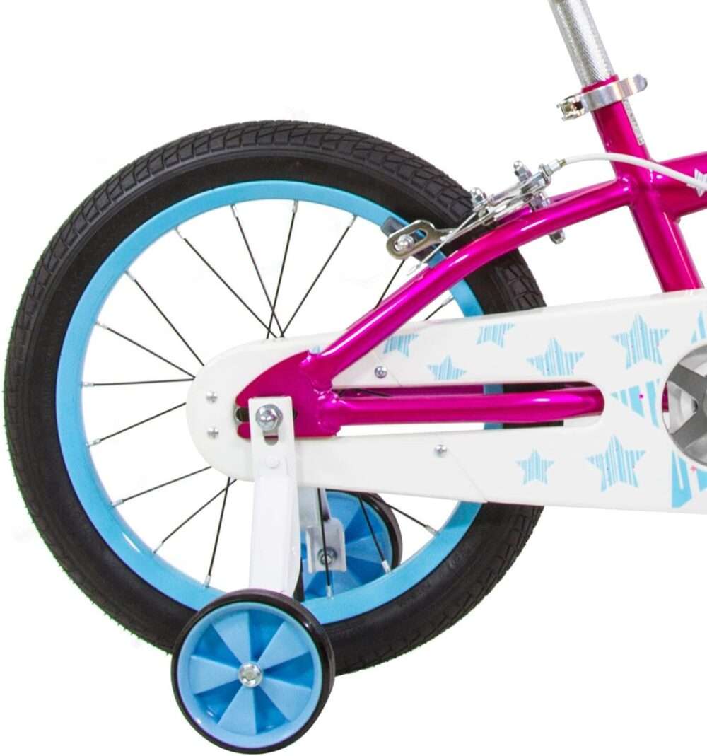 Spartan 16" - Sparkle Bicycle Chrome - Pink - Image 5