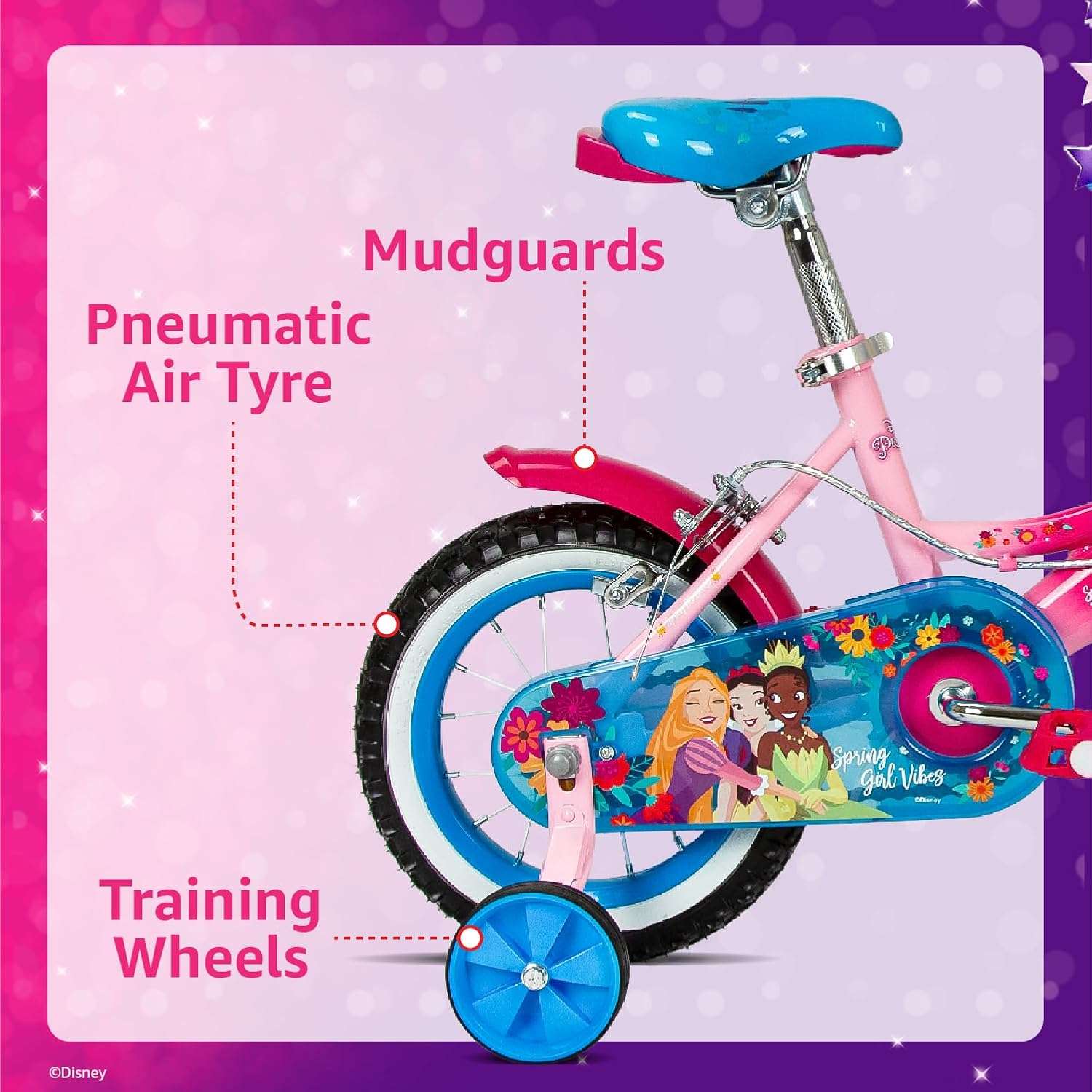 Spartan 12" - Disney Princess Bicycle - Image 4