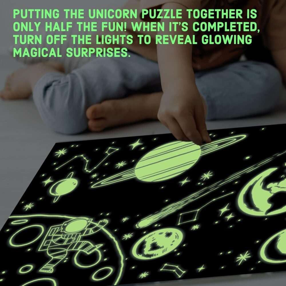 Mudpuppy - Outer Space - 100 Piece Glow in The Dark Jigsaw Puzzle - Image 5