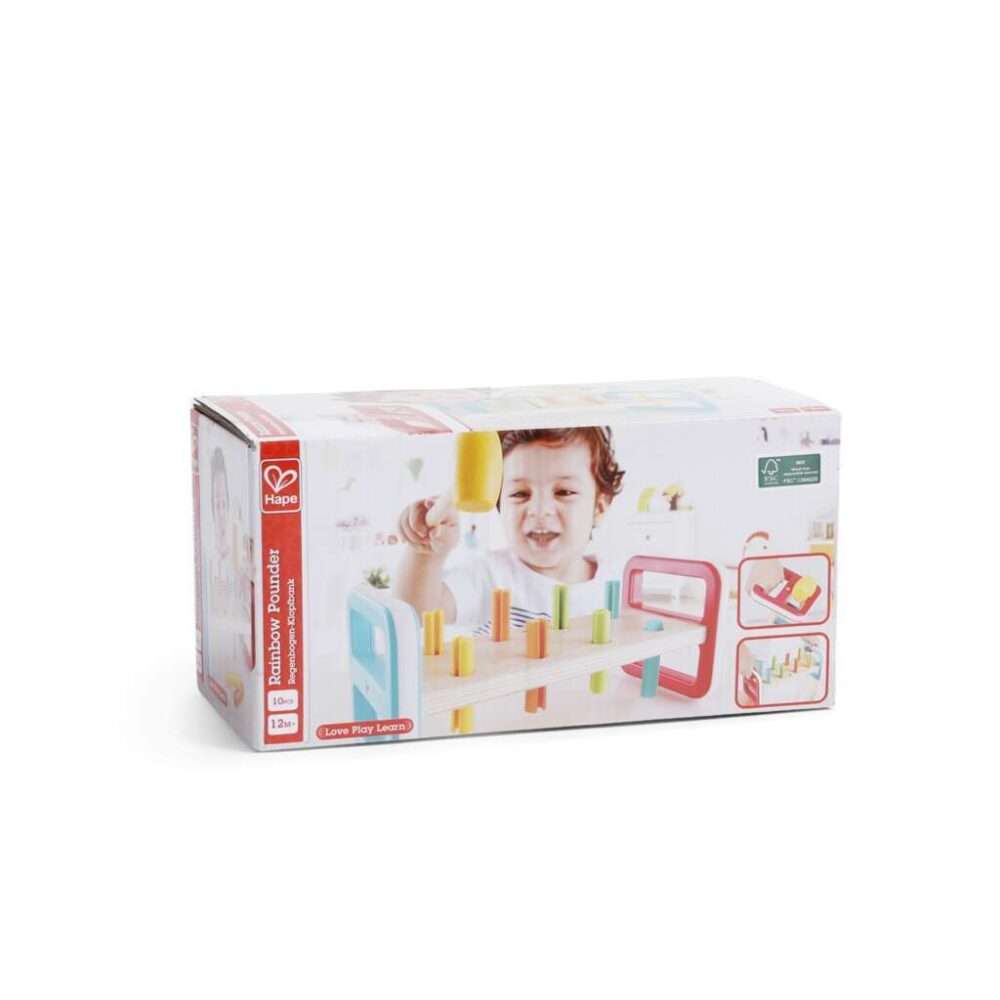 Hape - Rainbow Pounder - Image 8