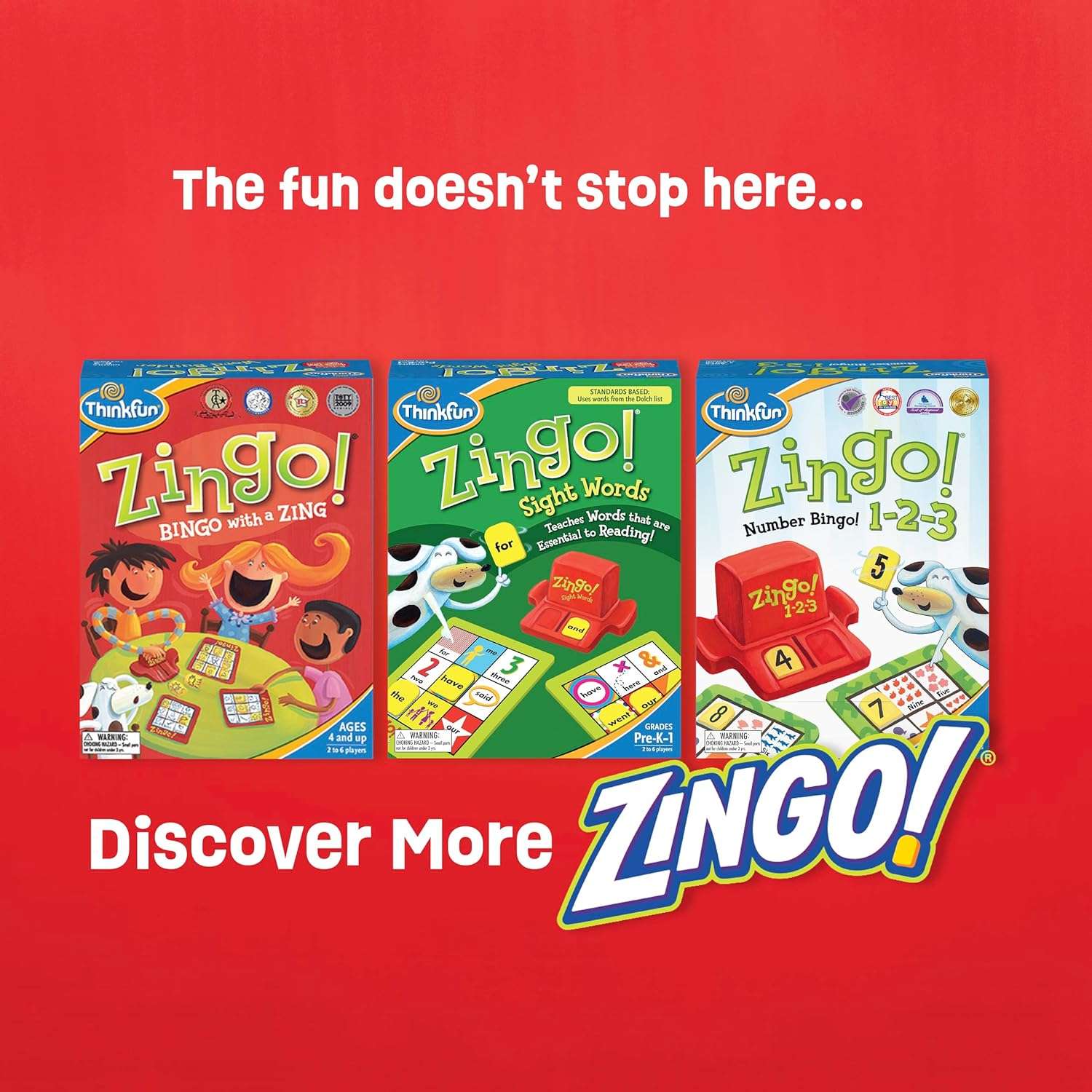 ThinkFun - Zingo Word Builder Early Reading Game - Image 8