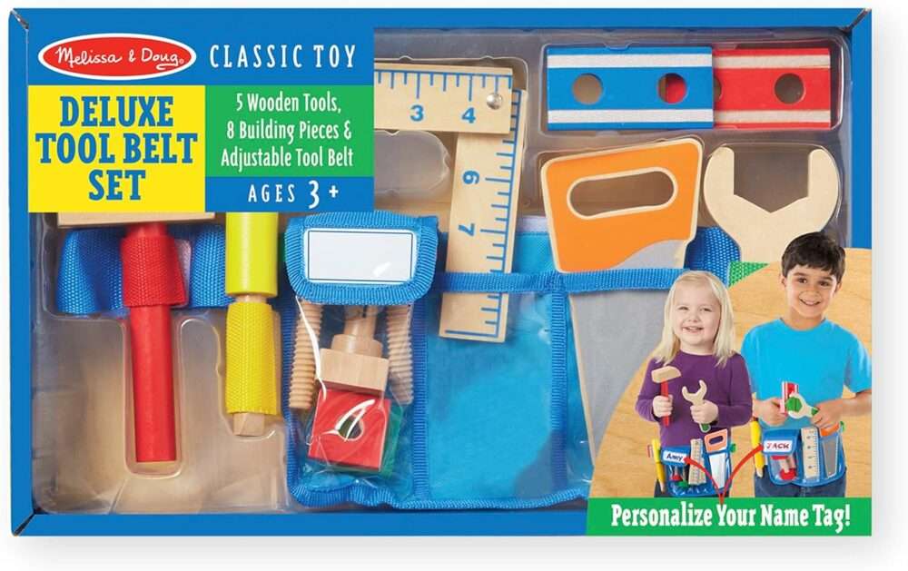 Melissa & Doug Deluxe Tool Belt Set - Image 9