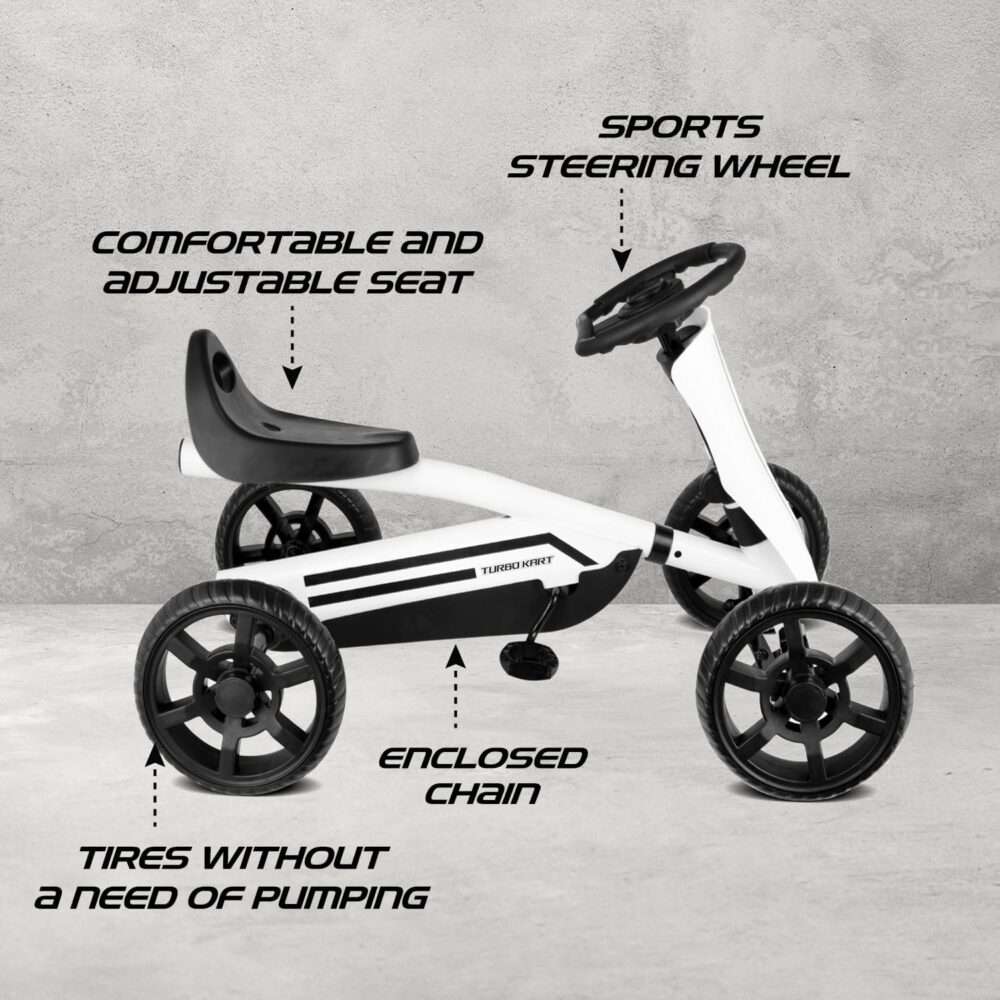 Spartan - Turbo Kart Pedal Car - Image 8