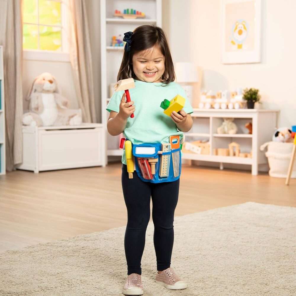 Melissa & Doug Deluxe Tool Belt Set - Image 10