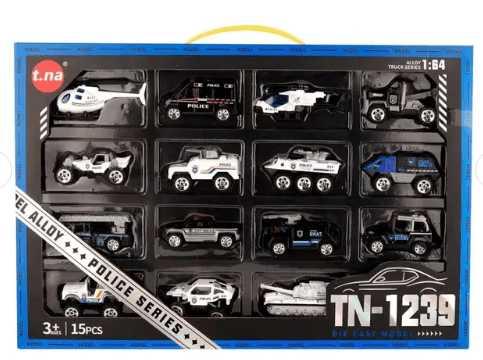 Stem - 15-Piece Diecast - Police Series Set - Image 2