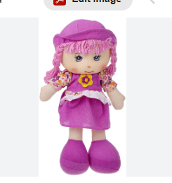 Cuddles Rag Musical Doll - 60cm - Multicolour - Image 2