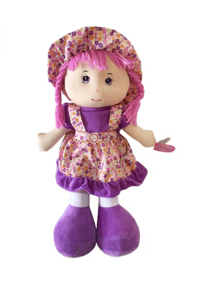 Cuddles Rag Musical Doll - 60cm - Multicolour - Image 5