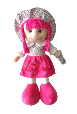 Cuddles Rag Musical Doll - 60cm - Multicolour - Image 6