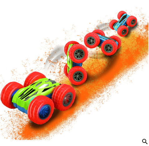 Dihua - 13Cm 2.4G Remote Control Flip Over Stunt Car with Lights - Image 4