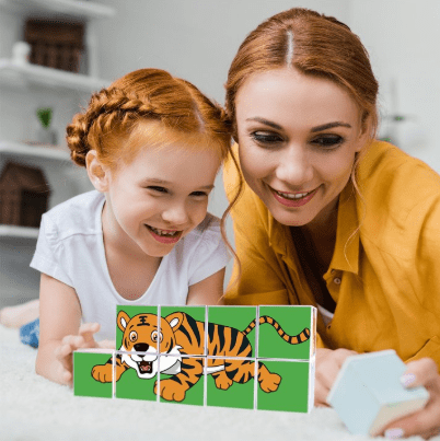 PicassoTiles - 9 PC Magnetic Cubes - Image 4