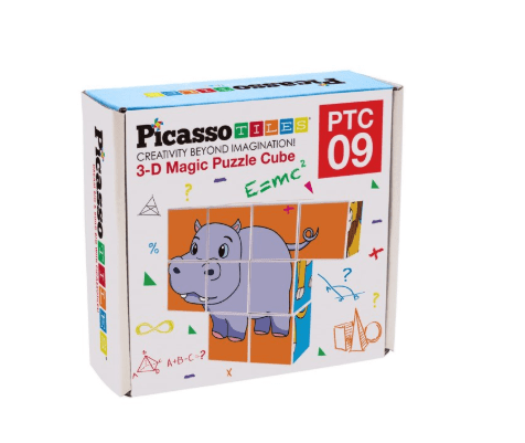 PicassoTiles - 9 PC Magnetic Cubes - Image 6
