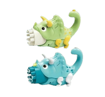 Stem - Triceratops Bubble Gun - 2 Colors