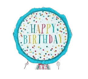 PARTY TIME Happy Birthday Pinata