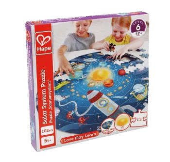 Hape - 100-Piece Puzzle - Solar System