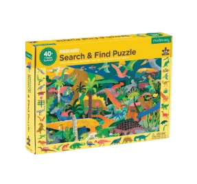 Mudpuppy — Search & Find  Dinosaurs Jigsaw Puzzle - 64 Piece