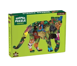 Mudpuppy - Rainforest Shaped Scene Puzzle - 300 Pieces