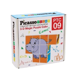 PicassoTiles - 9 PC Magnetic Cubes