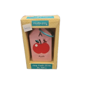 Mudpuppy My ABC's — Ring Flashcards