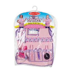 Melissa & Doug Hair Stylist Role Play Costume Dress-Up Set - 7 pcs