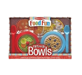 Melissa & Doug Fill 'Em Up Bowls - 12 pcs