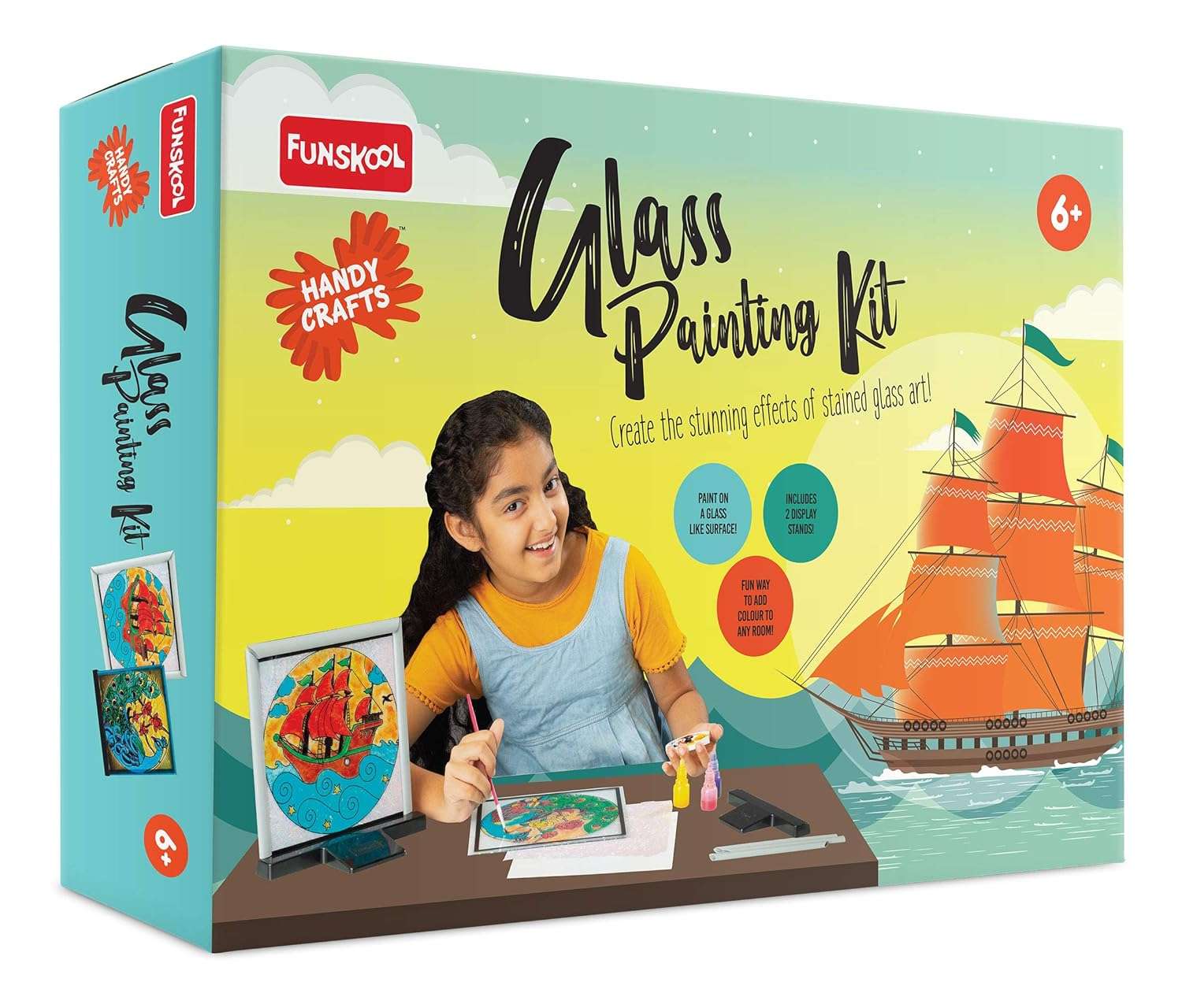 Funskool Handycrafts - Glass Painting Kit - Image 2