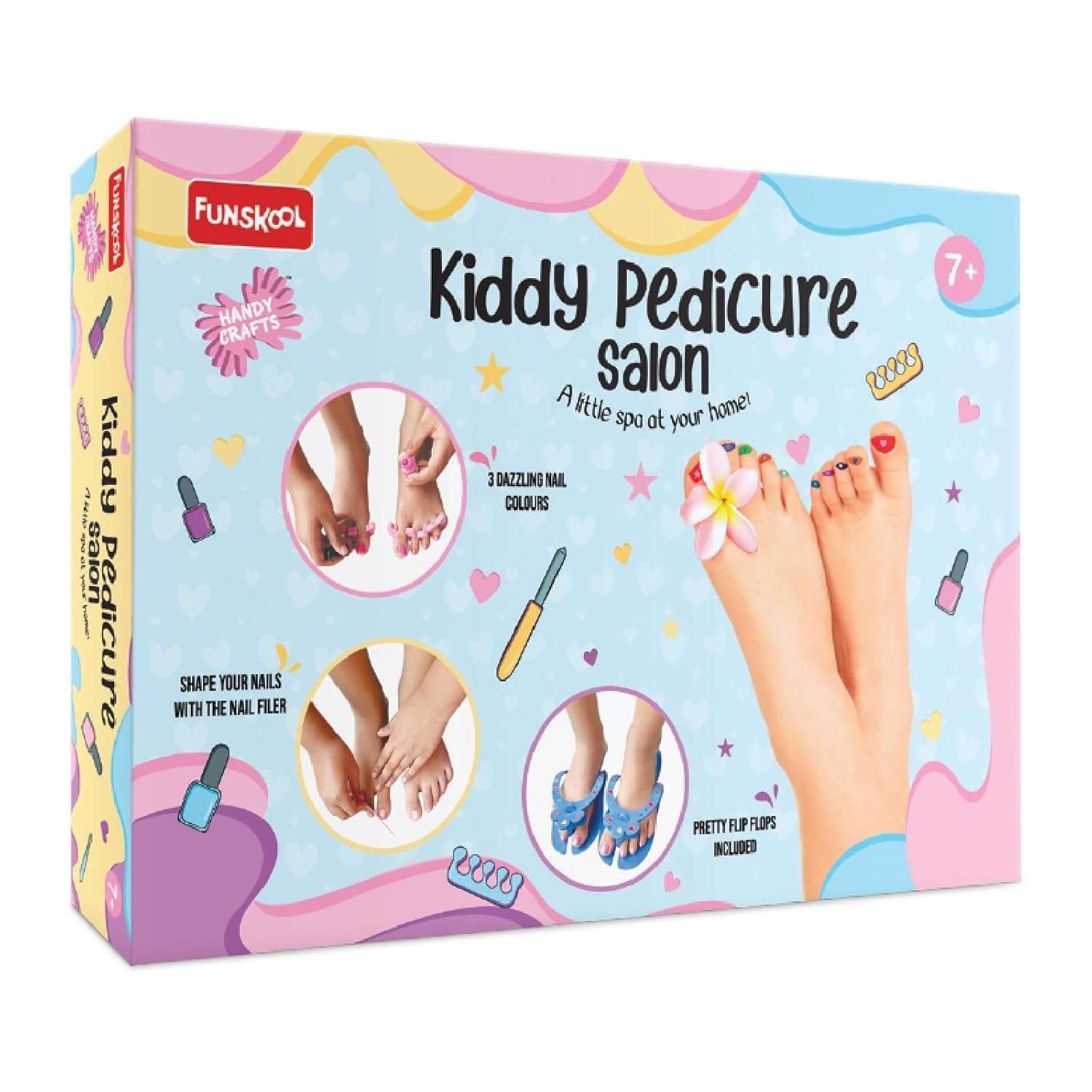 Funskool Handycrafts - Kiddie Pedicure Salon - Image 2