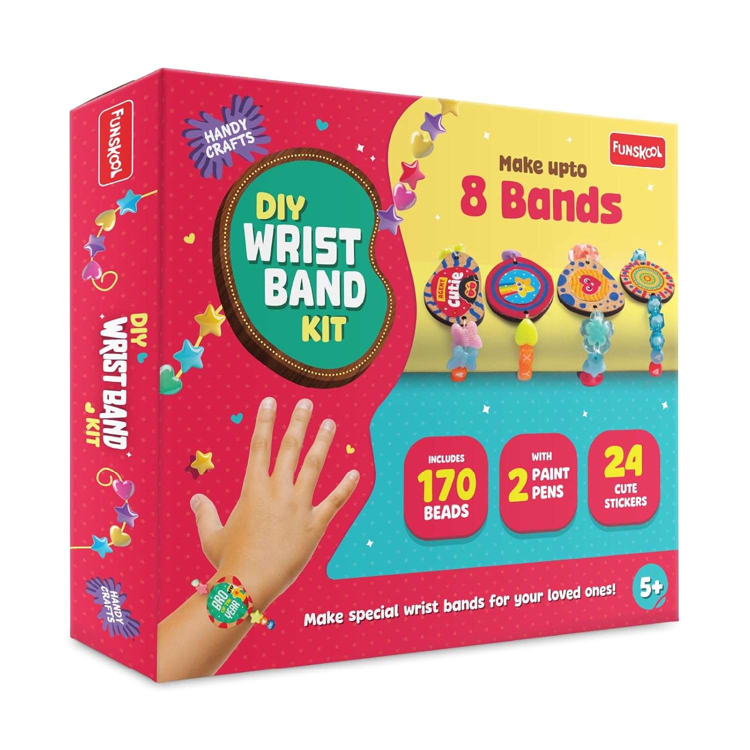Funskool Handycrafts - DIY Wristband Kit - Image 2
