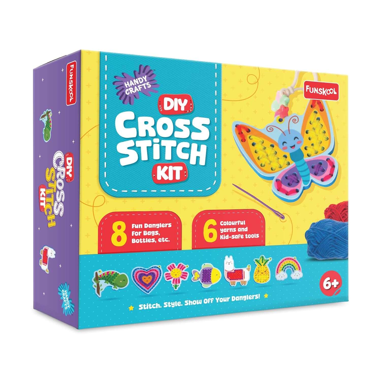 Funskool Handycrafts - DIY Cross Stitch Kit - Image 2