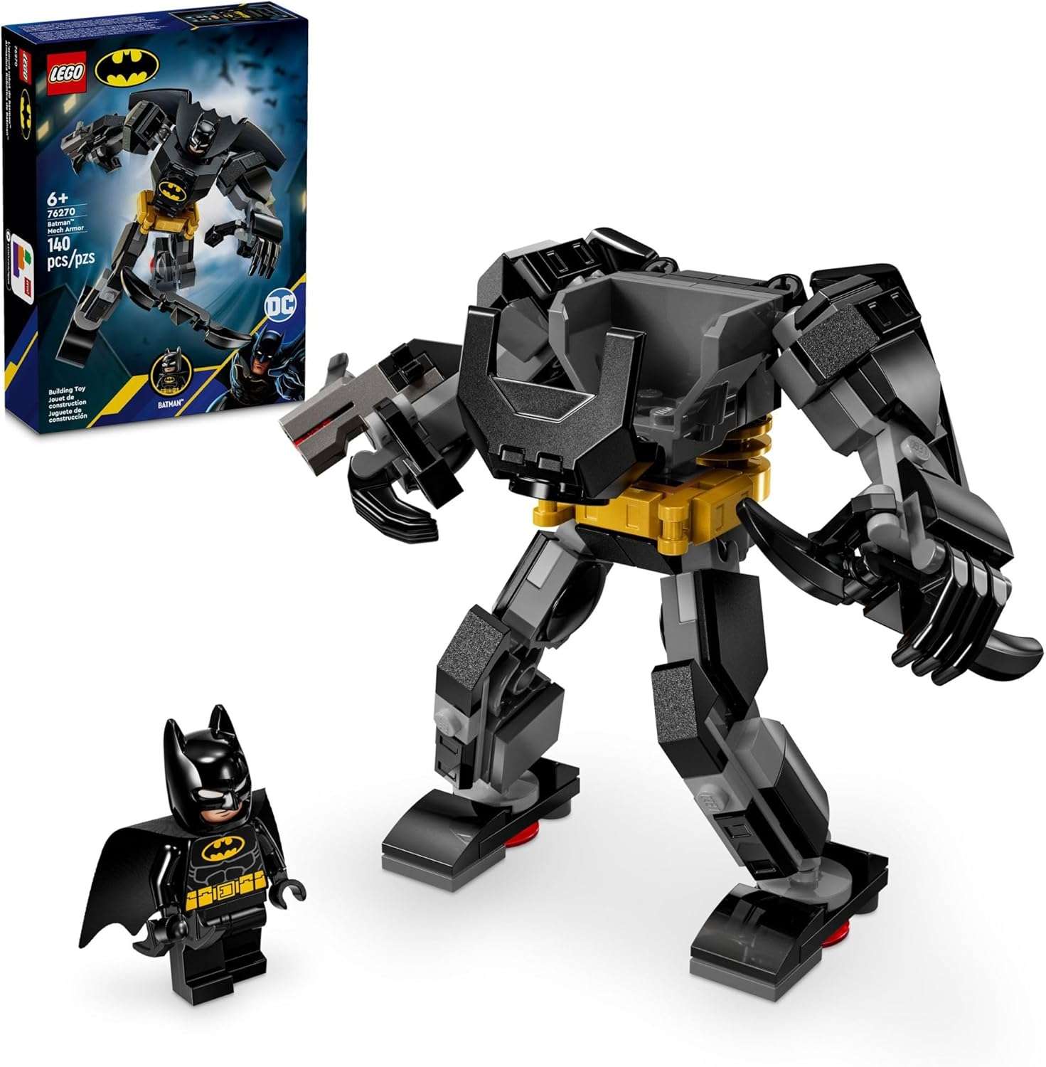 LEGO DC Batman: Batman Mech Armor Super Hero Toy - Image 2