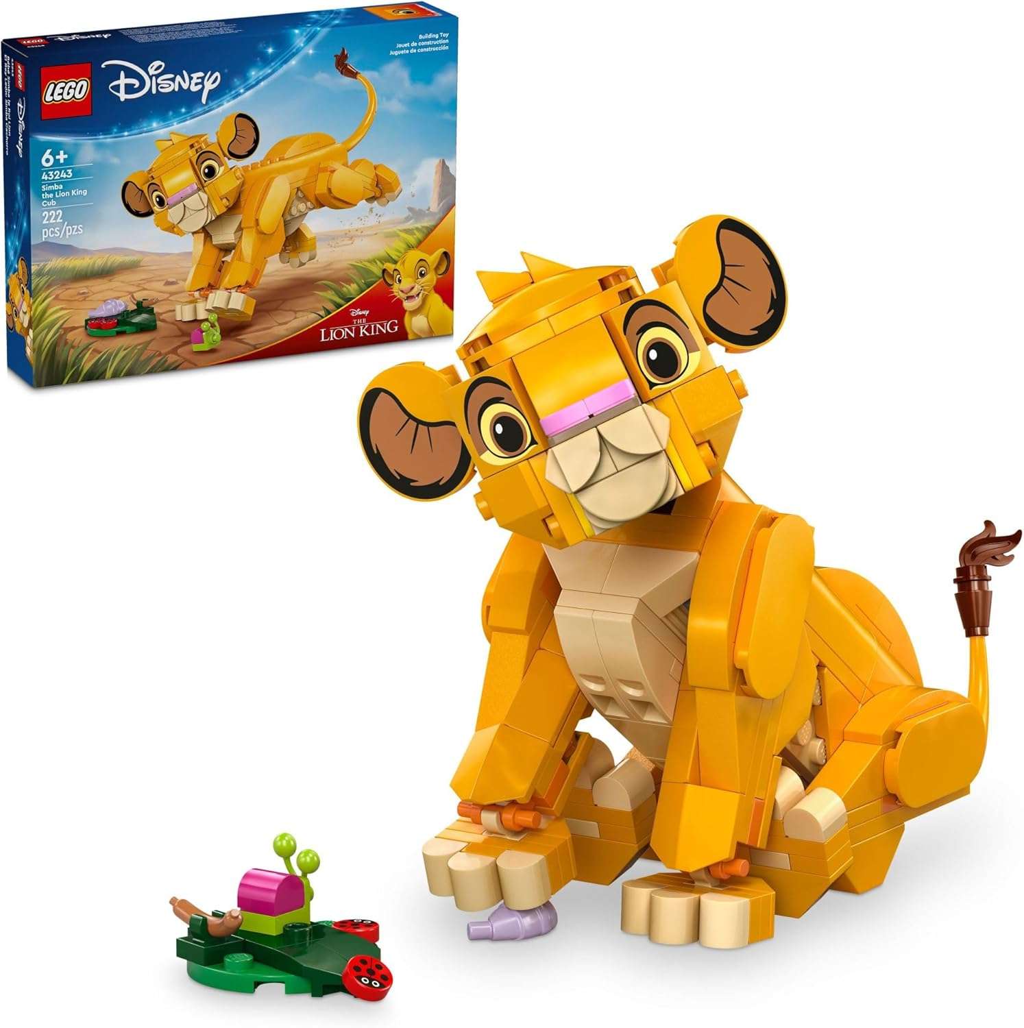 LEGO Disney Simba The Lion King Cub Building Toy - Image 2