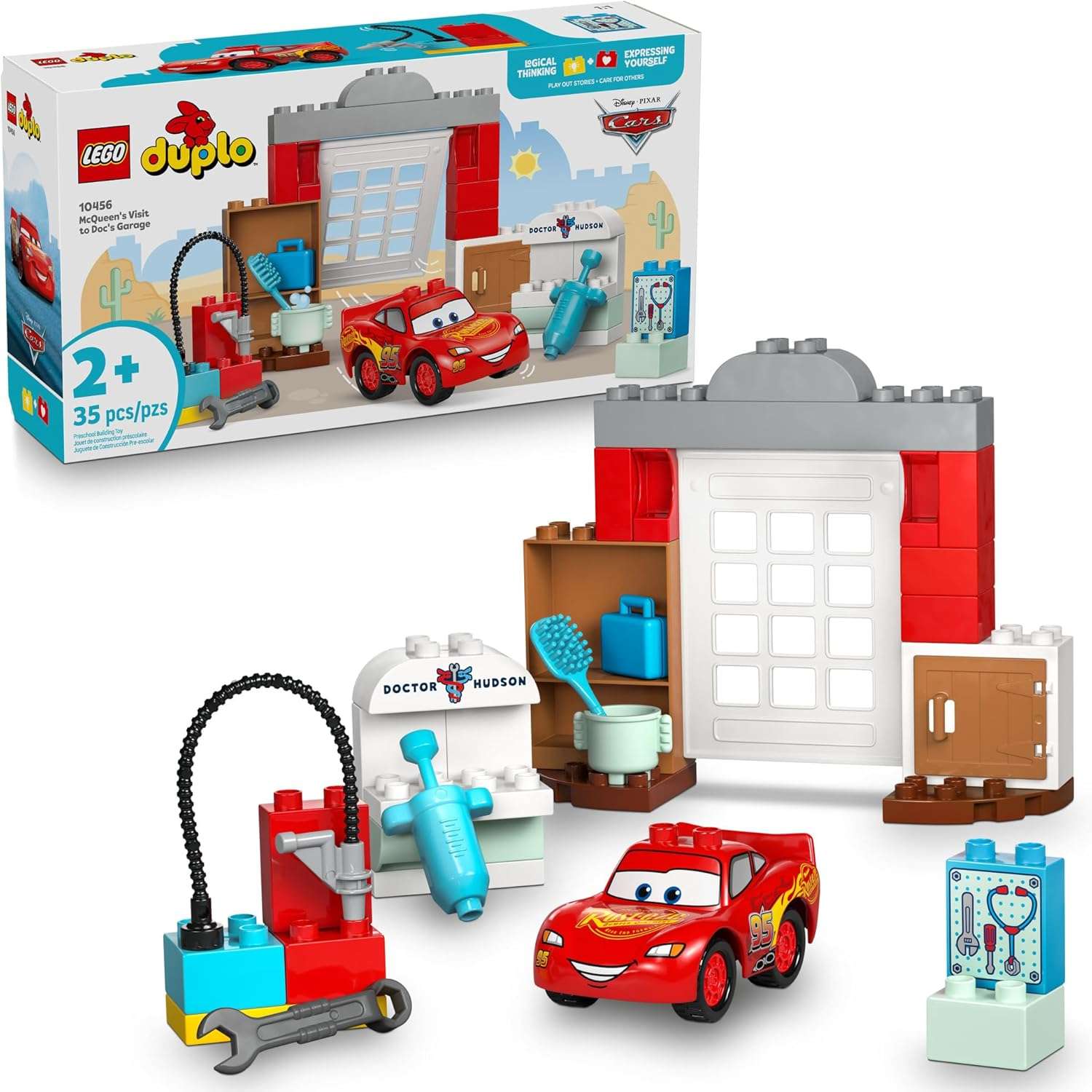 LEGO DUPLO Disney and Pixar Cars McQueen’s Visit to Doc’s Garage - Image 2