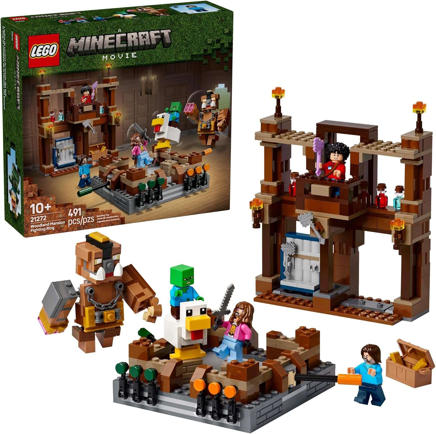 LEGO Minecraft Woodland Mansion Fighting Ring - Image 2