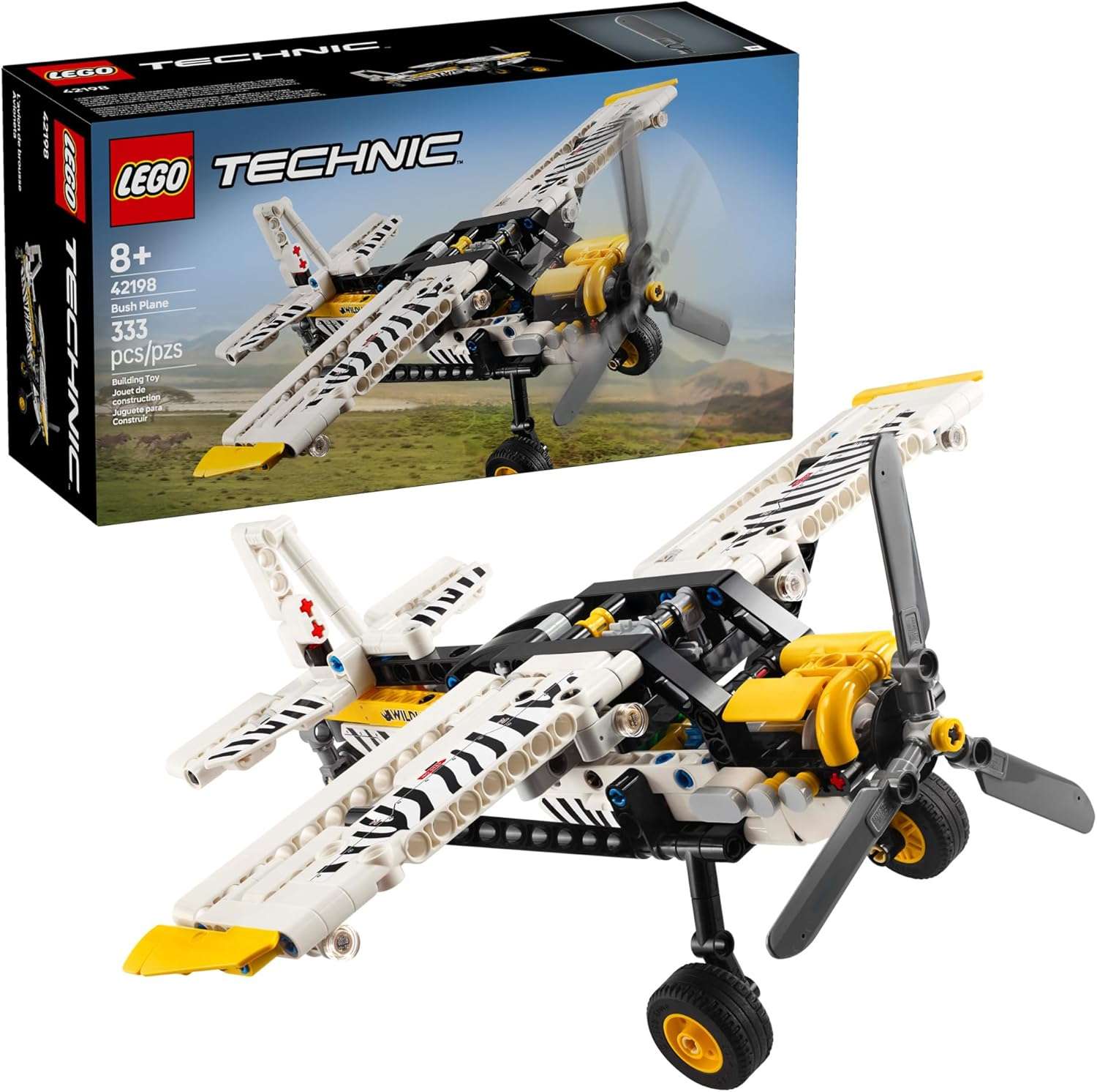 LEGO Technic Bush Plane Toy - Image 2