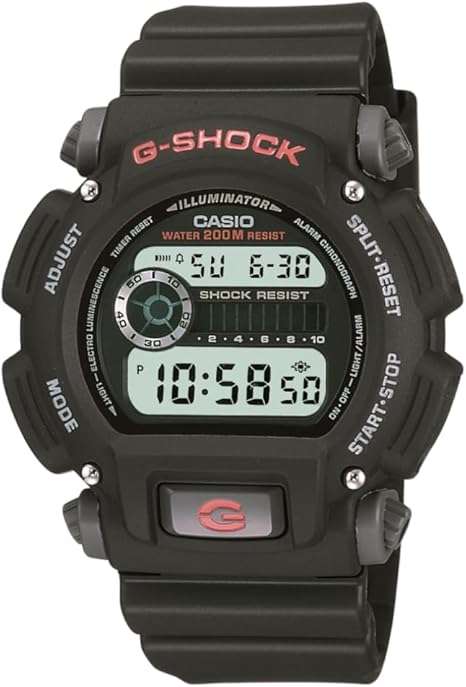 Casio - G-Shock - 1/100 SEC Stop Watch - Countdown Timer - LED Light - 200M WR - Shock Resistant - Multi Alarm - Auto Calendar - Dual Time - 2 Yr Battery - Image 4