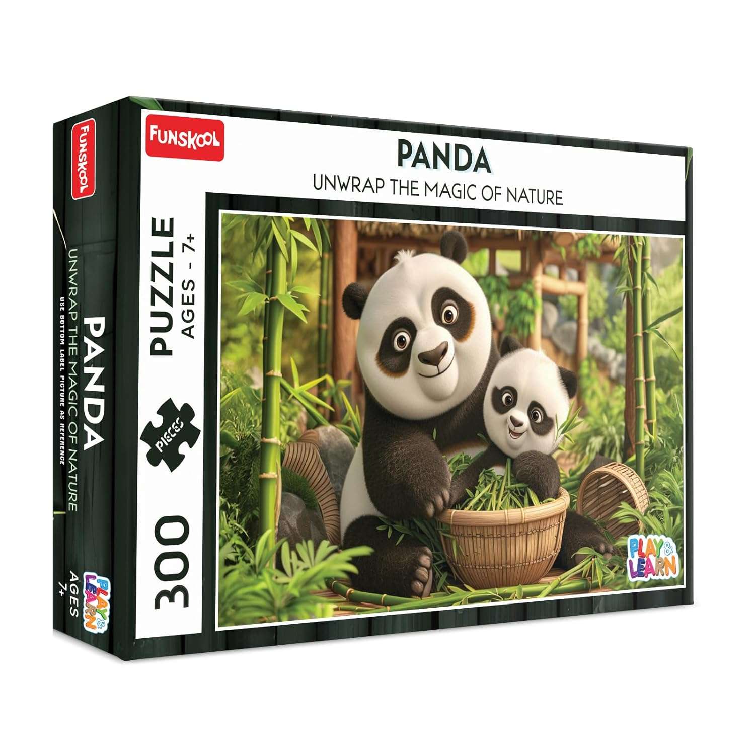 Funskool - Play & Learn Panda Puzzle - Image 2