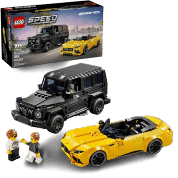 LEGO Speed Champions Mercedes-AMG G 63 & Mercedes-AMG SL 63 F1 Toy Car