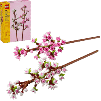 LEGO Cherry Blossom Building Toy for Kids