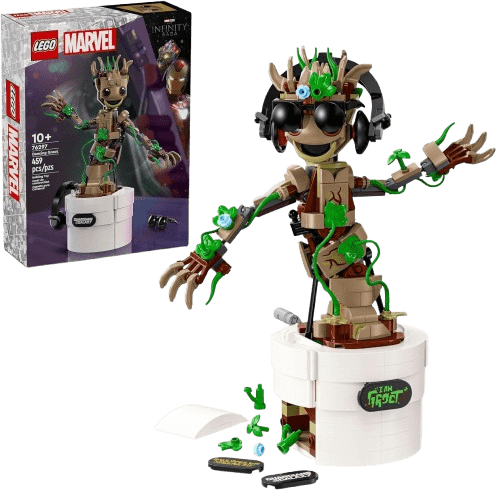 LEGO Marvel Dancing Groot, Guardians of The Galaxy Toy