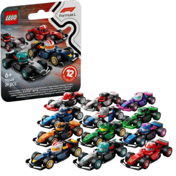 LEGO F1 Collectible Race Cars Random Set of 1 Race Car