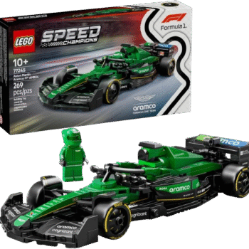 LEGO Speed Champions Aston Martin Aramco F1 AMR24 Race Car Toy