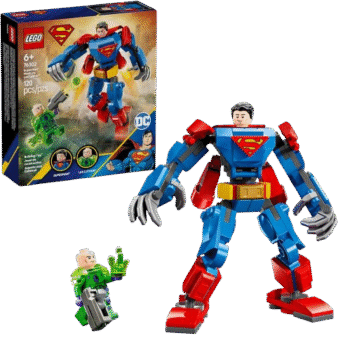 LEGO DC Superman Mech vs. Lex Luthor Building Toy