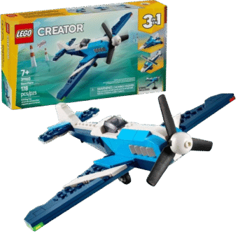 LEGO Creator 3 in 1 Aircraft Race Plane Toy