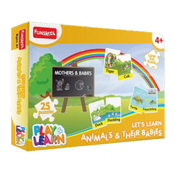 Funskool - Play & Learn - Animal & Their Babies