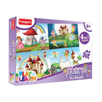 Funskool - Play & Learn - Fairy 4 in 1 Puzzle