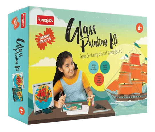 Funskool Handycrafts - Glass Painting Kit