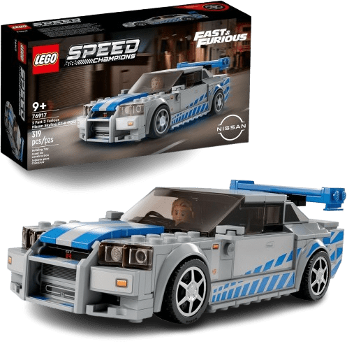 LEGO Speed Champions 2 Fast 2 Furious Nissan Skyline GT-R (R34)