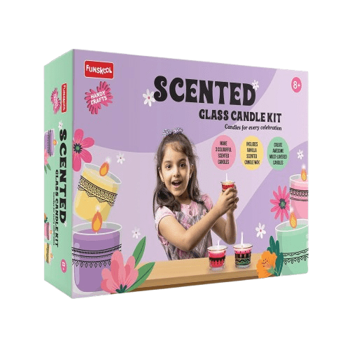 Funskool Handycrafts – Scented Glass Candle Kit