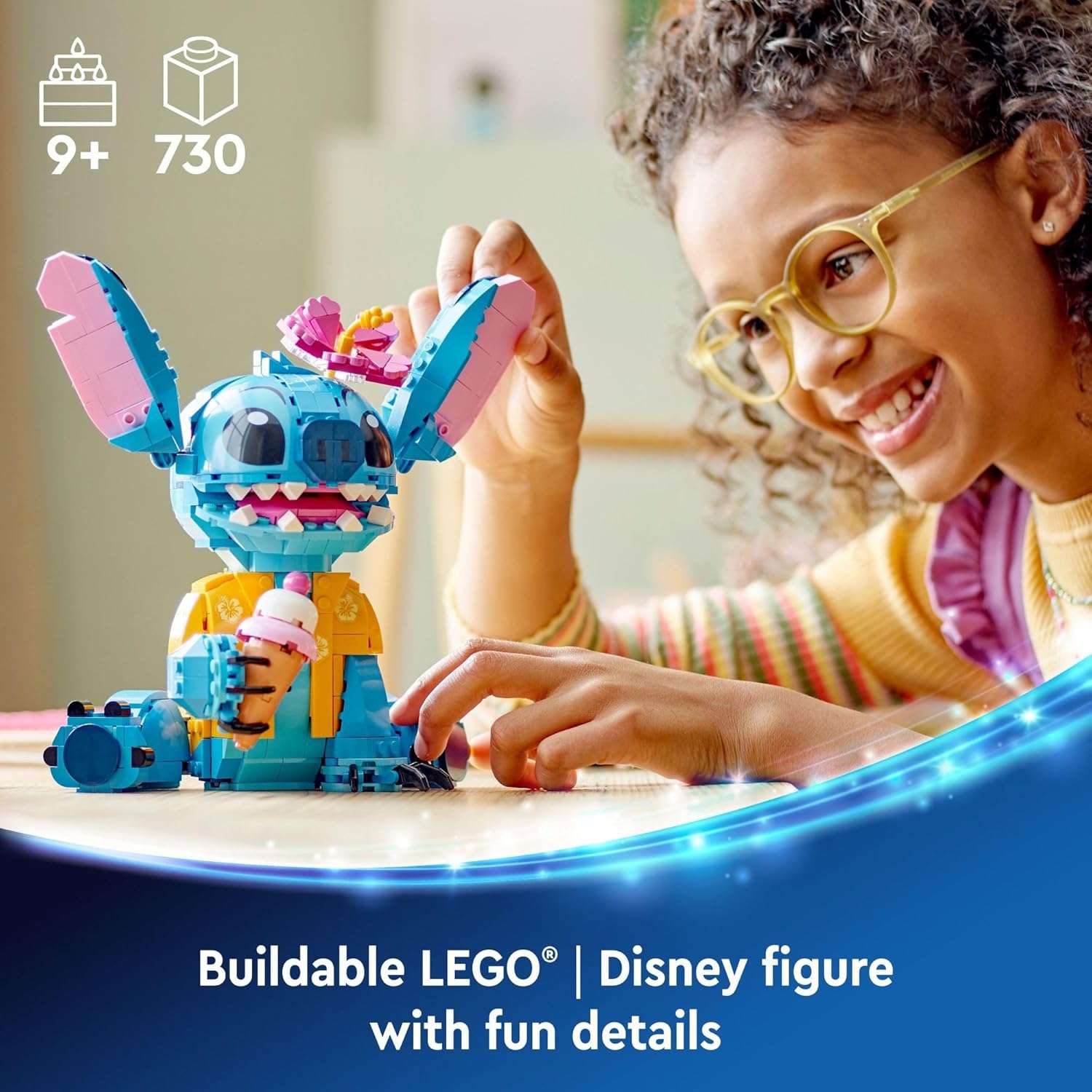 LEGO Disney Stitch Toy Building Kit - Image 3